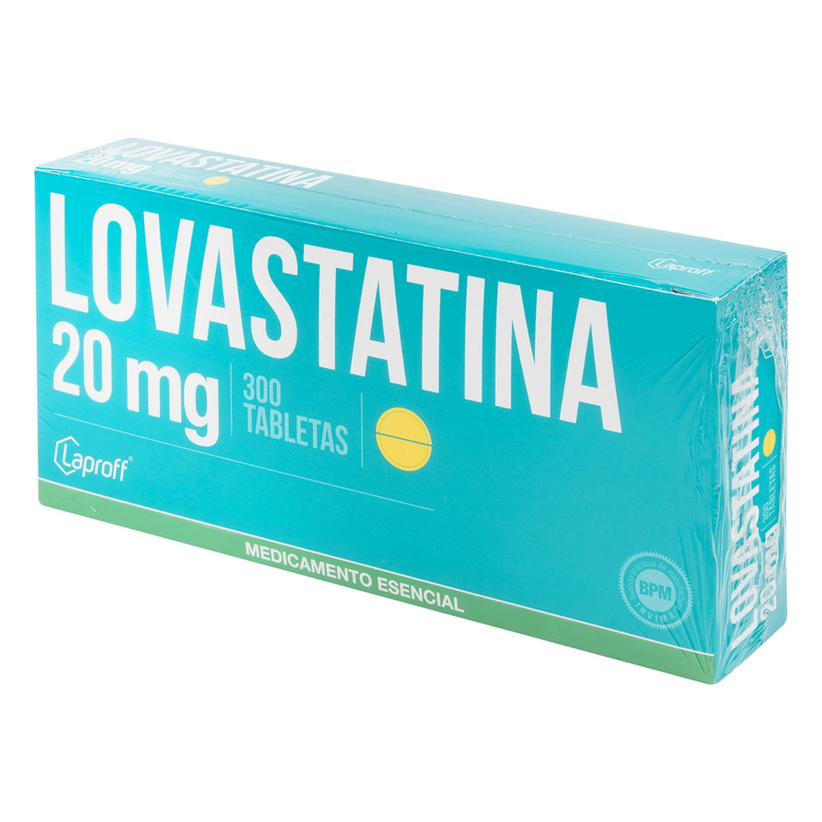 Lovastatina 20 Mg Laproff Caja X 300 Tabletas.