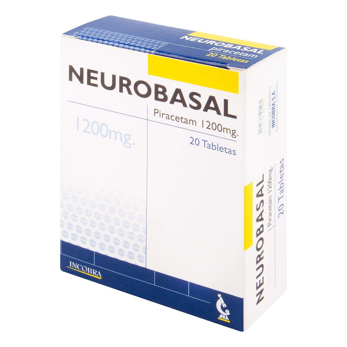 Neurobasal 1200 Mg Incobra Caja X 20 Tabletas.