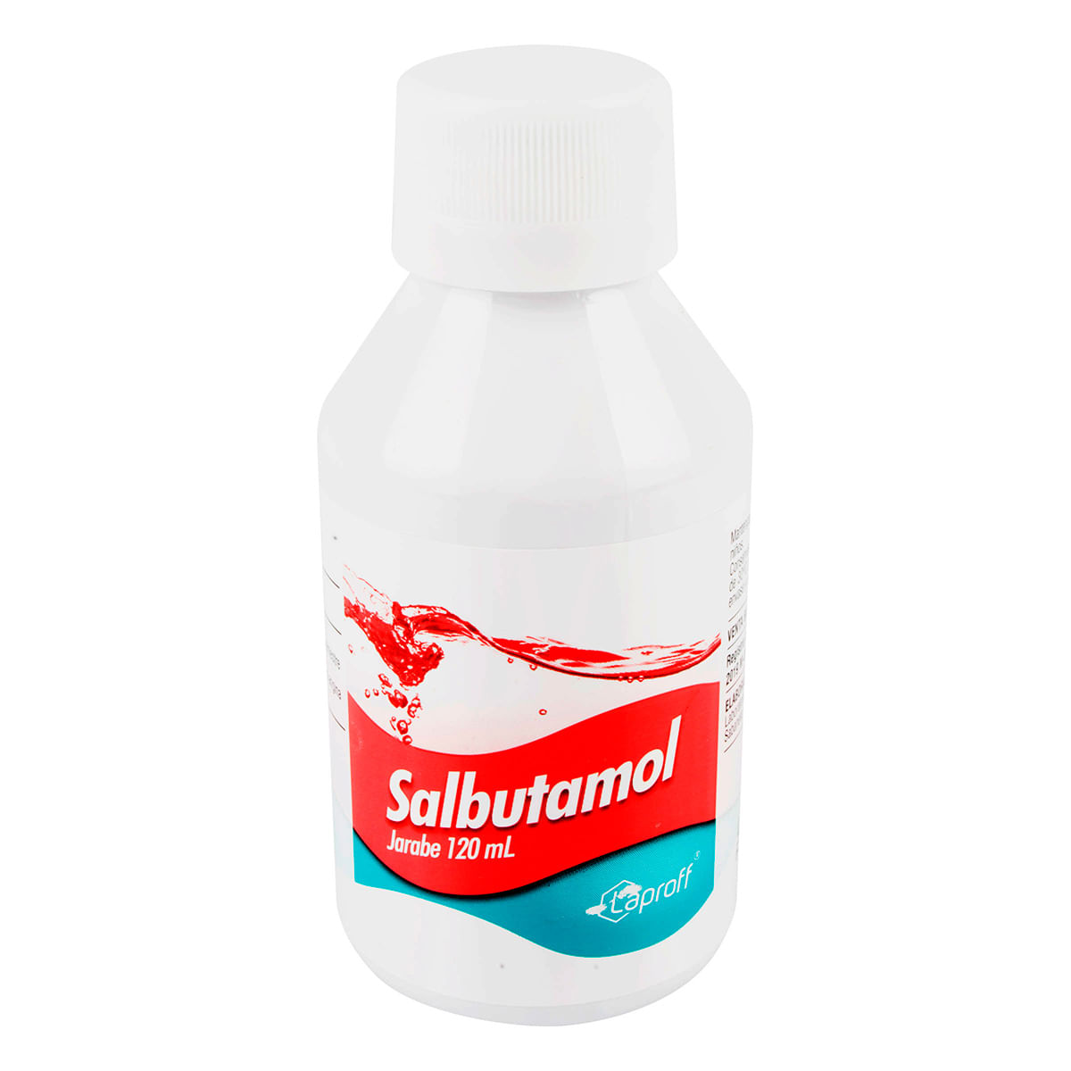 Jarabe Salbutamol Laproff Frasco X 120 Ml.