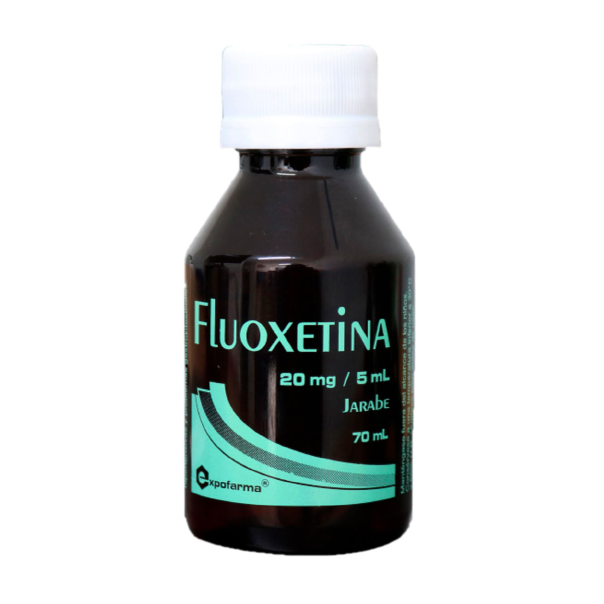 Jarabe Fluoxetina 20 Mg/5Ml Expofarma Frasco X 70 Ml.