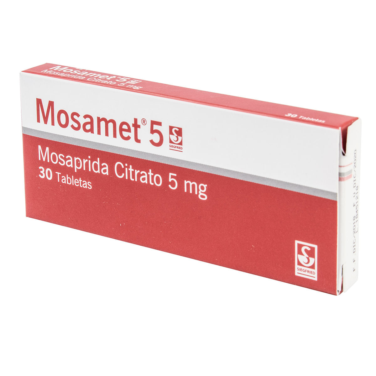 Mosamet 5 Mg Siegfried Caja X 30 Tabletas.