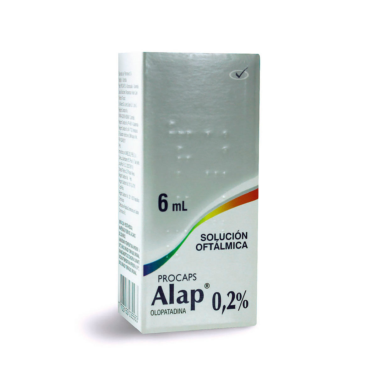 Solución Oftálmica Alap Olopatidina 0.2% Caja X 6 Ml.