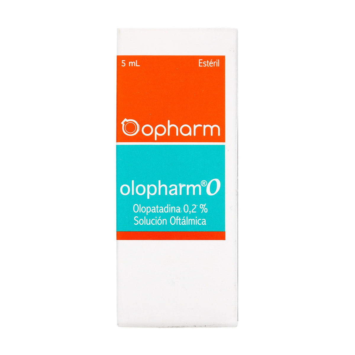 Solución Oftálmica Olopharm 0.2% Opharm Frasco X 5 Ml.