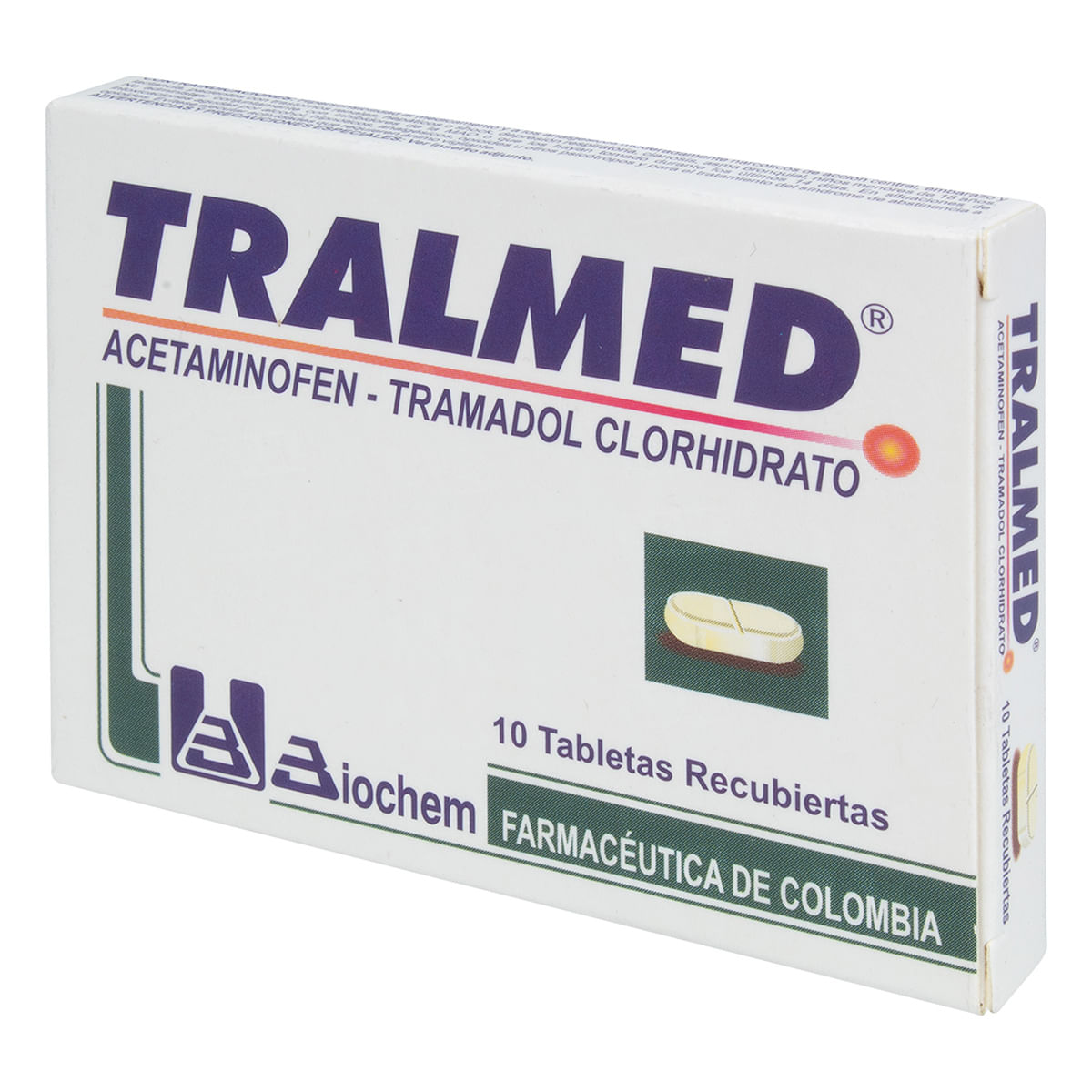 Tralmed Biochem Caja X 10 Tabletas Recubiertas