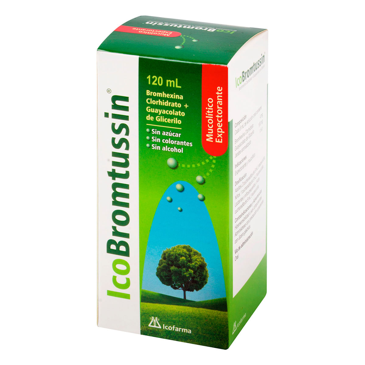 Icobromtussin Icofarma Frasco X 120 Ml.