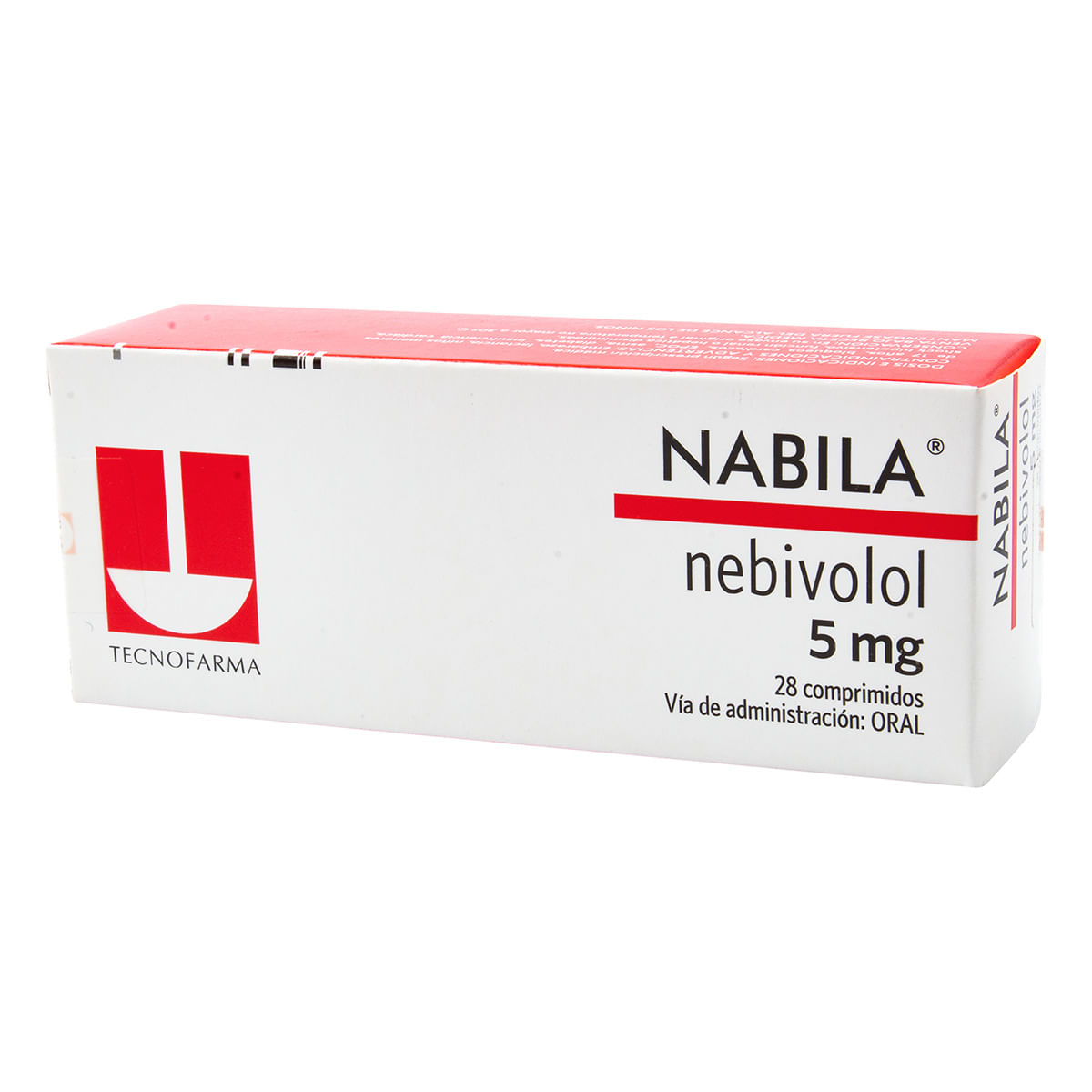 Nabila 5 Mg Tecnofarma Caja X 28 Comprimidos.