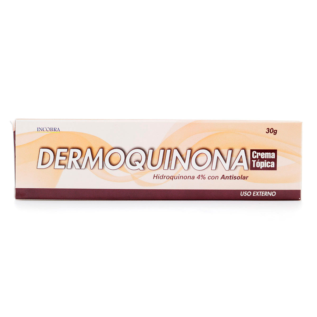 Crema Tópica Dermoquinona 4% Incobra Tubo X 30 G.