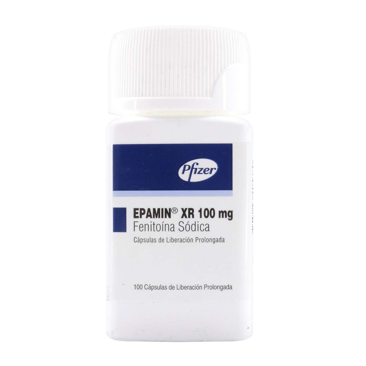 Epamin Xr 100 Mg Pfizer Frasco X 100 Cápsulas.