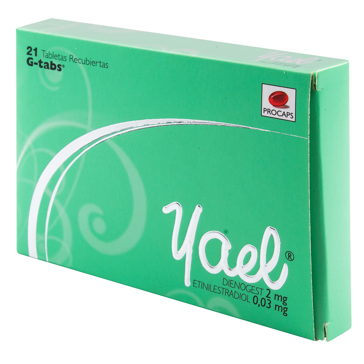 Yael 2 Mg/0.03 Mg Procaps Caja X 21 Tabletas Recubiertas.