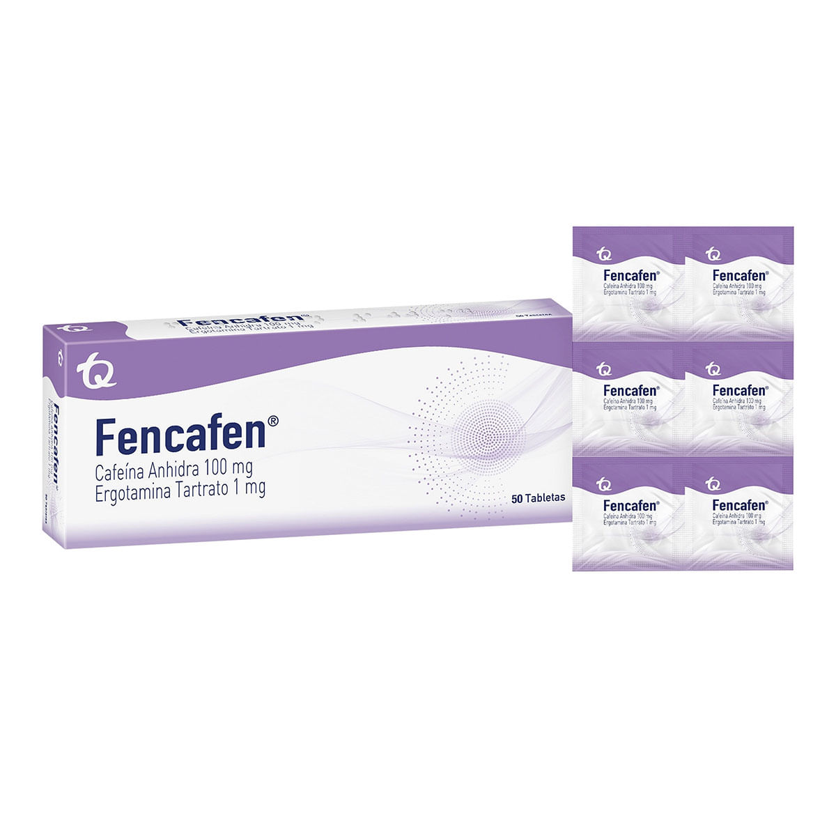 Fencafen 100 Mg/1 Mg Tecnoquímicas Caja X 50 Tabletas.