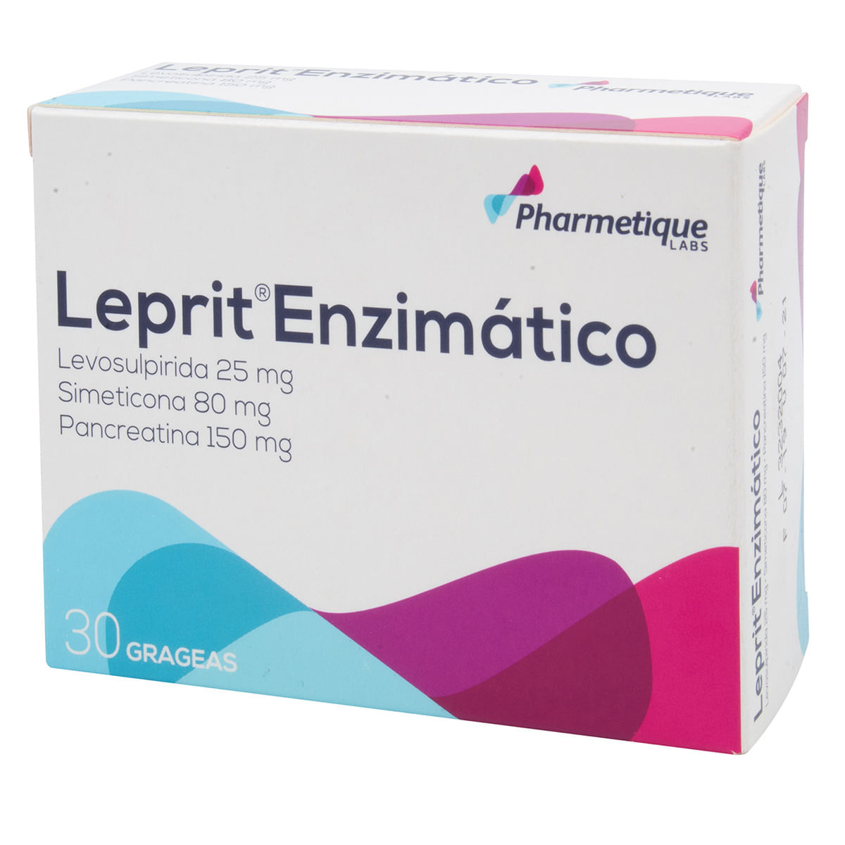 Leprit Enzimático Pharmetique Caja X 30 Grageas.