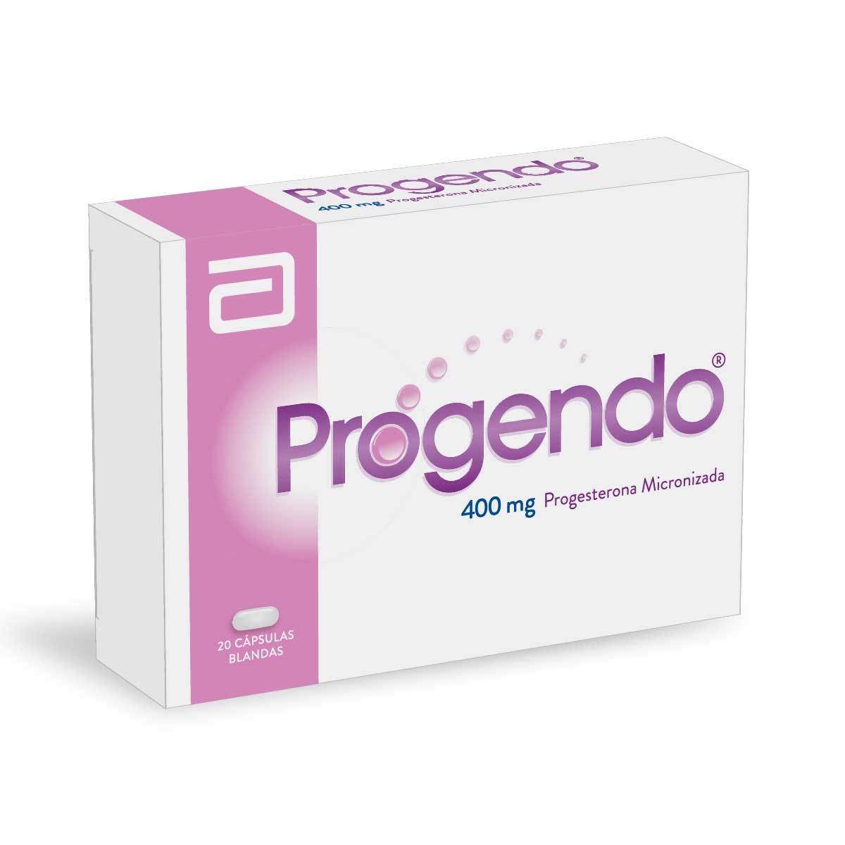 Progendo 400 Mg Abbott Caja X 20 Cápsulas Blandas