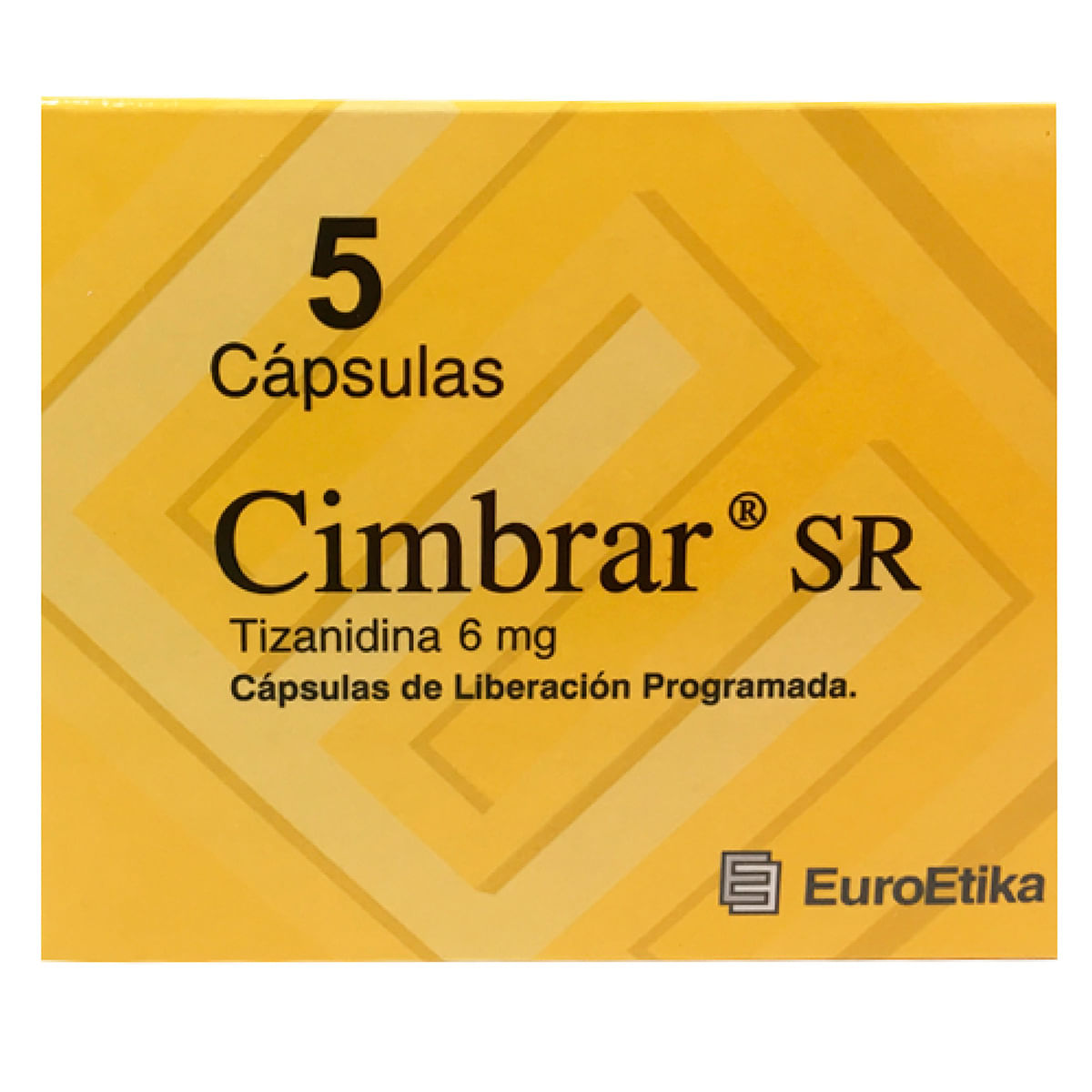 Cimbrar Sr 6 Mg Euroetika Caja X 5 Cápsulas.
