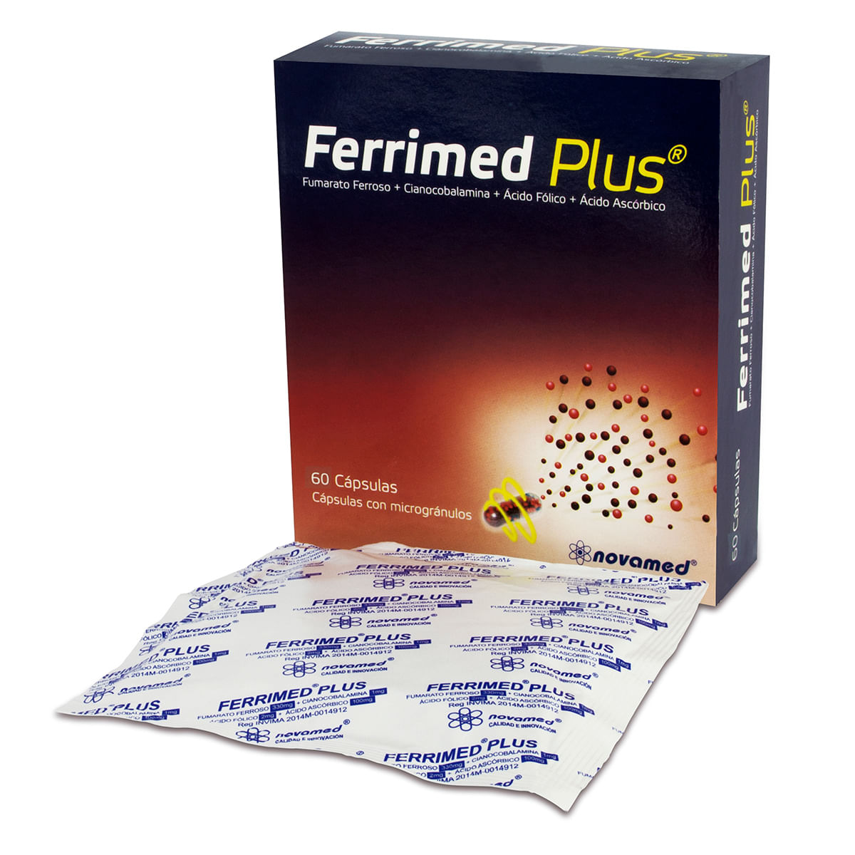 Ferrimed Plus Novamed Caja X 60 Cápsulas.
