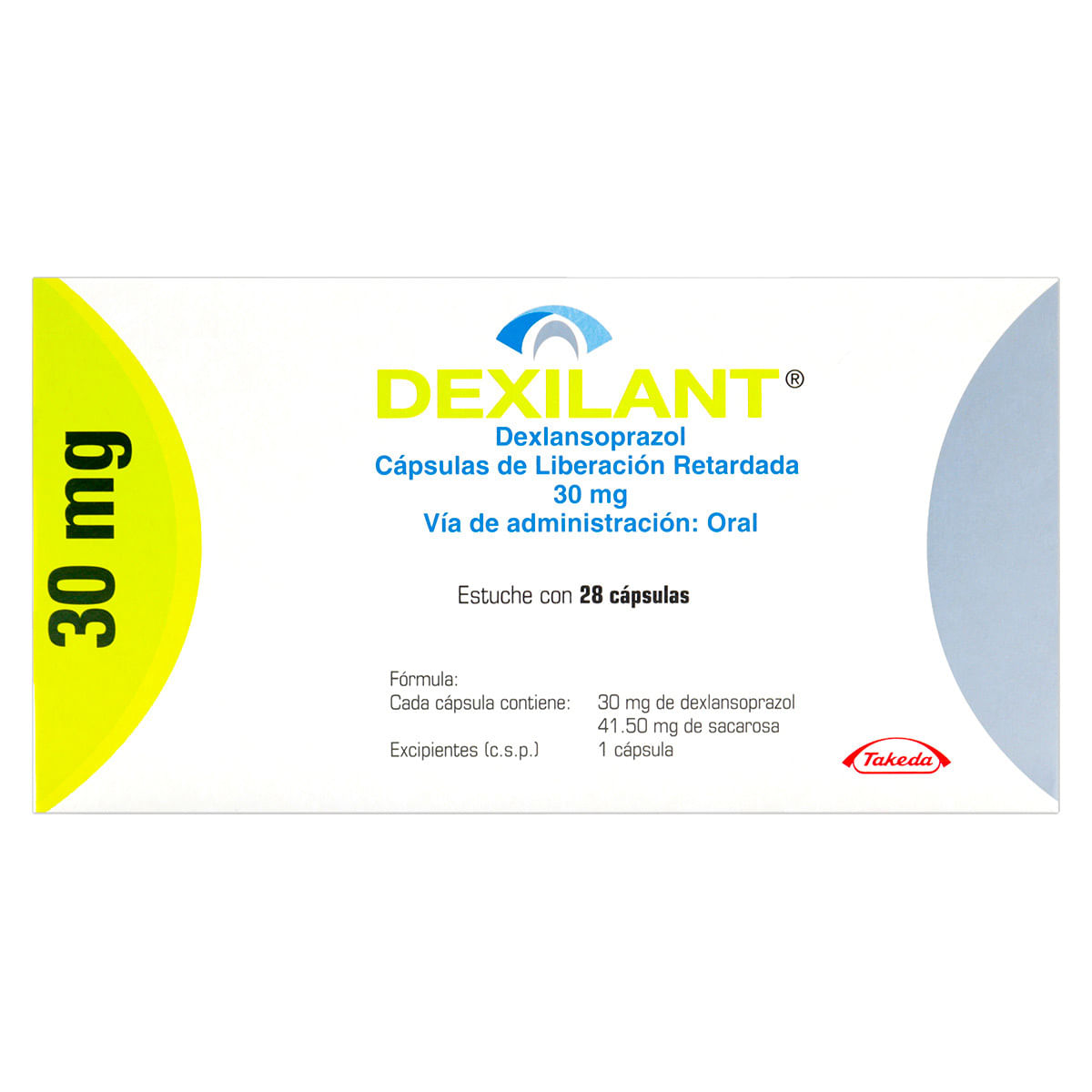 Dexilant 30 Mg Takeda Estuche X 28 Cápsulas.