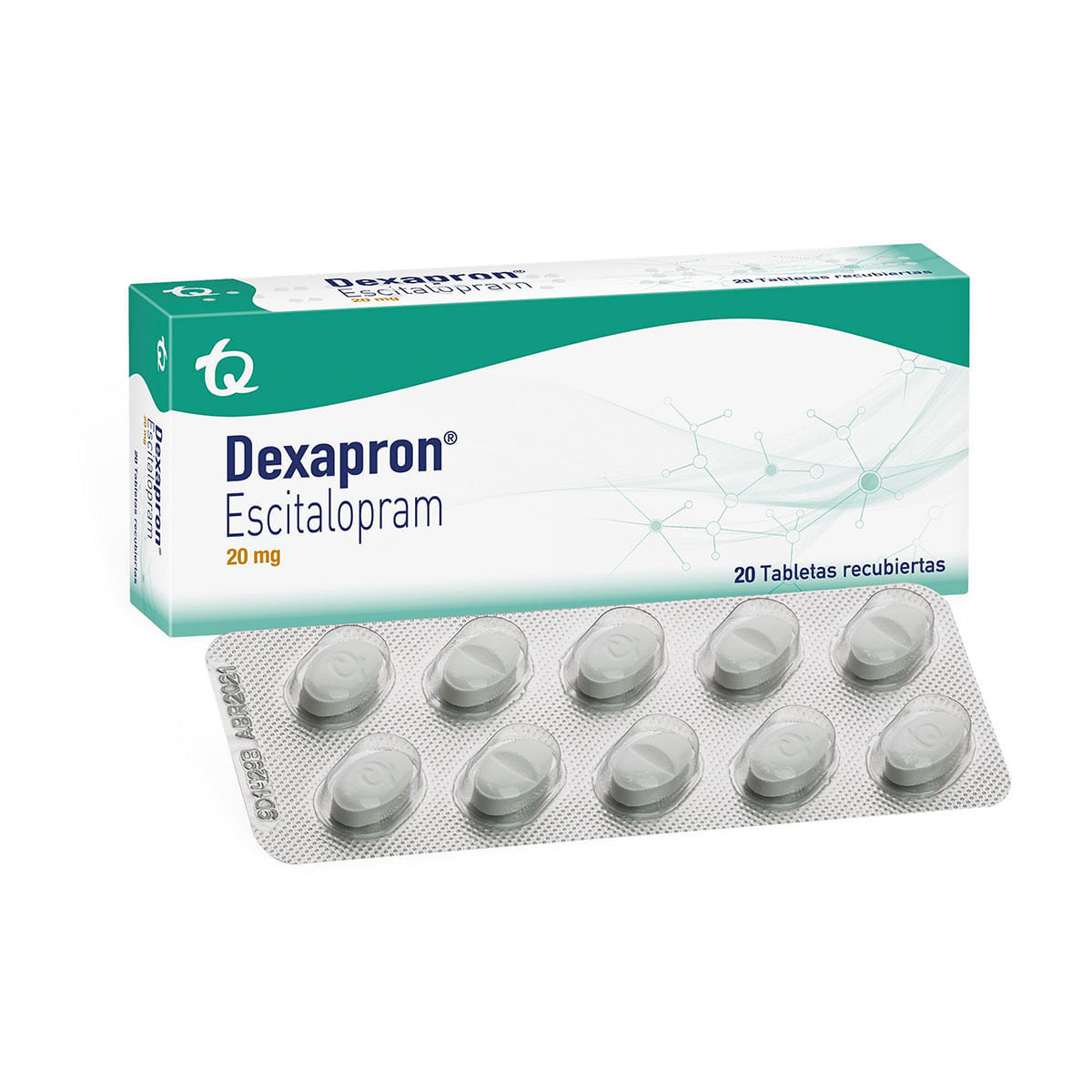 Dexapron 20 Mg Tecnoquímicas Caja X 20 Tabletas Cubiertas.