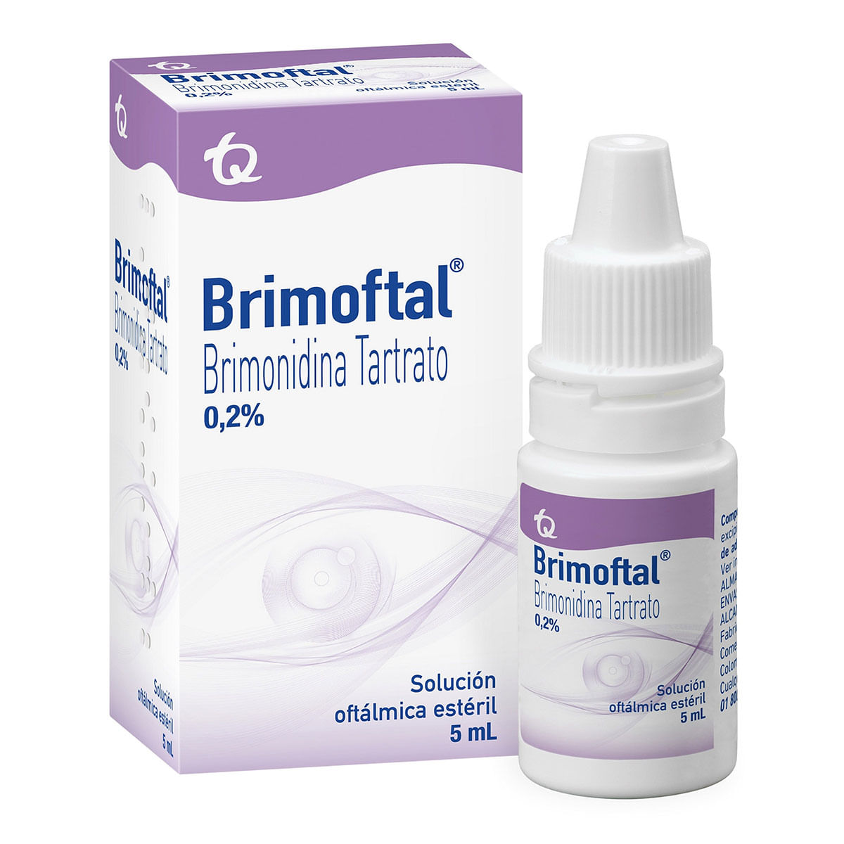 Solución Oftálmica Brimoftal 0.2% Mk Frasco X 5 Ml.