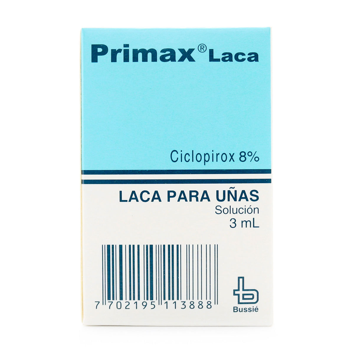 Laca Primax 8% Bussié Para Uñas Frasco X 3 Ml.