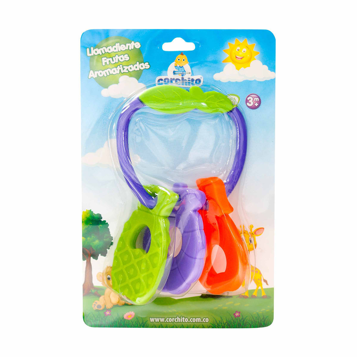 Llamadientes Frutas Aromatizadas Corchito empaque x 1 ud.