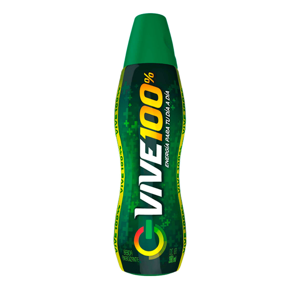 Bebida Energizante Vive 100% Botella X 380 Ml Empaque X 6 Uds.