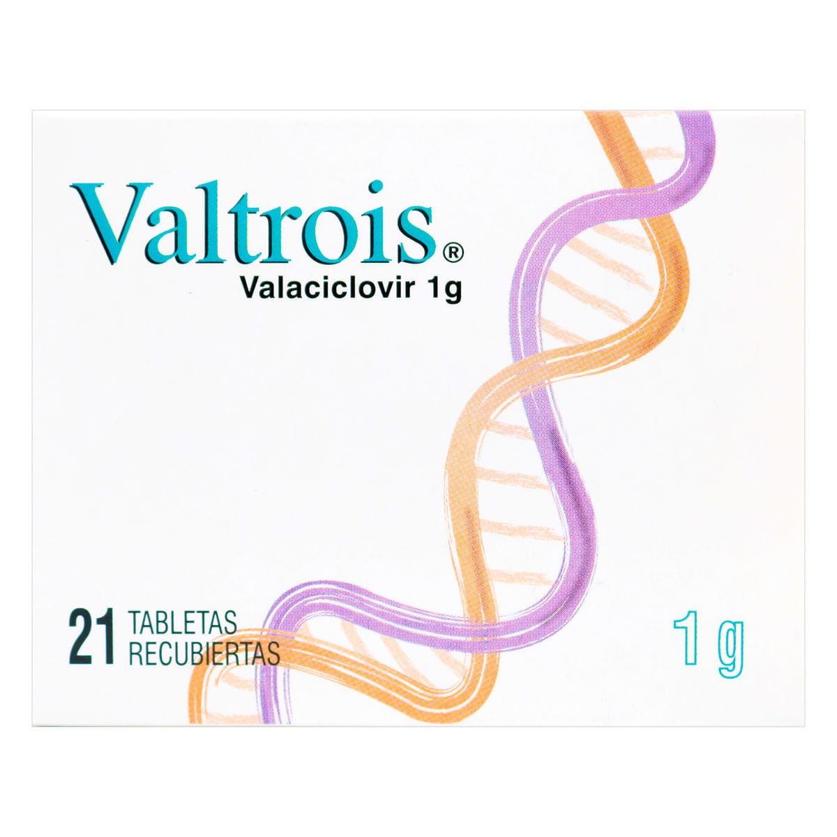 Valtrois 1 G Caja X 21 Tabletas Recubiertas.