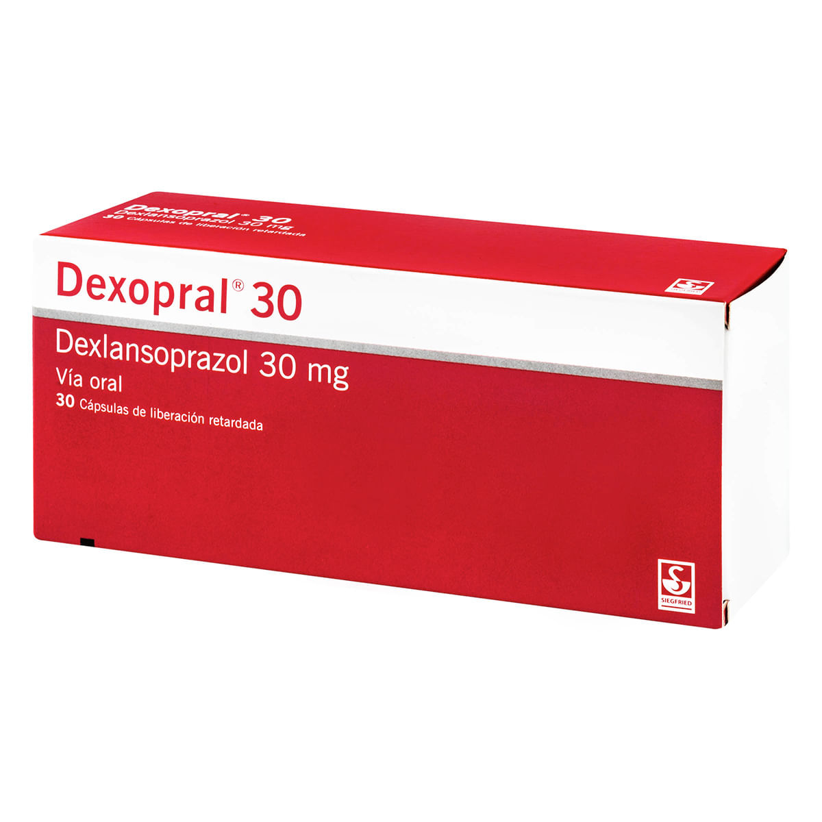 Dexopral 30 Mg Siegfried Caja X 30 Cápsulas.