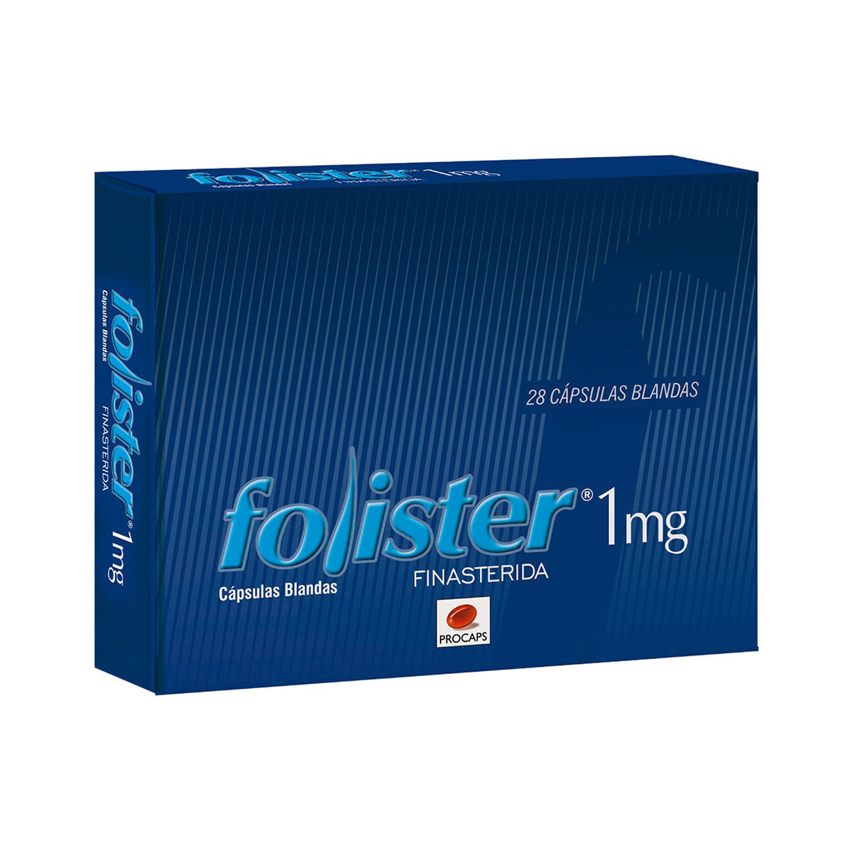 Folister 1 Mg Procaps Caja X 28 Cápsulas Blandas.