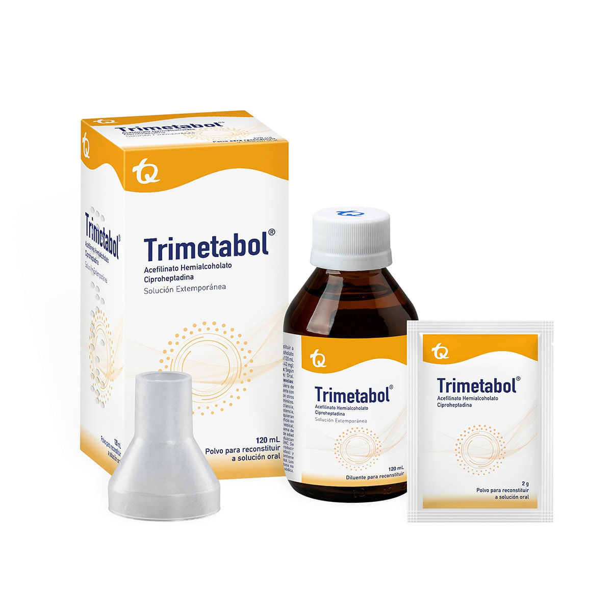 Solución Oral Trimetabol Tecnoquímicas Polvo Frasco X 120 Ml.
