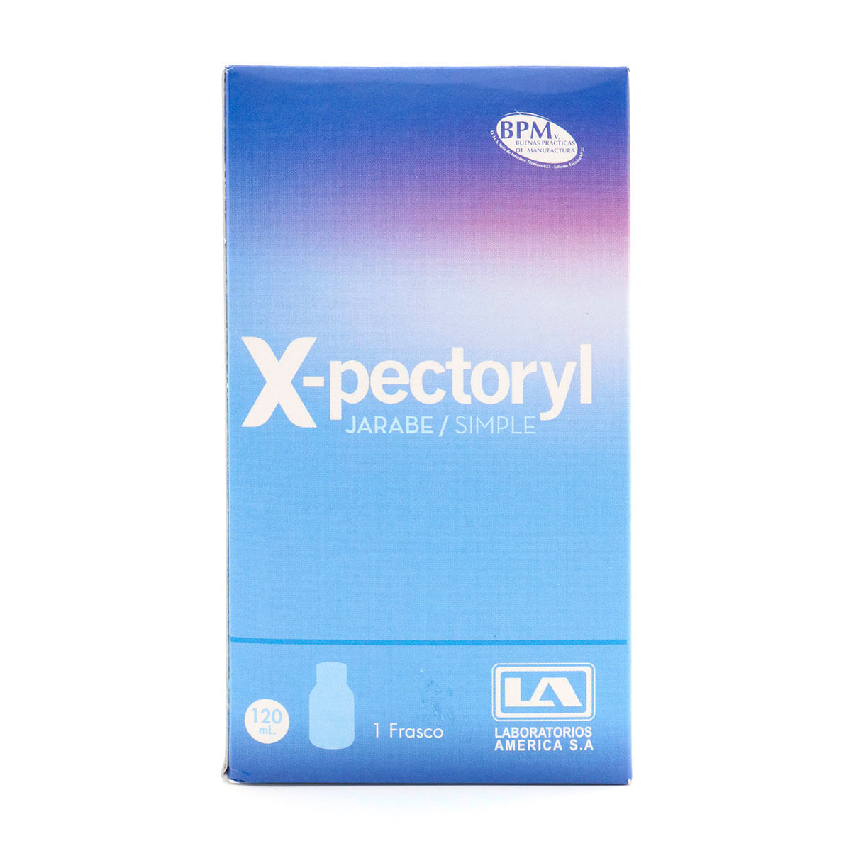 Jarabe X-Pectoryl Simple América Frasco X 120 Ml.