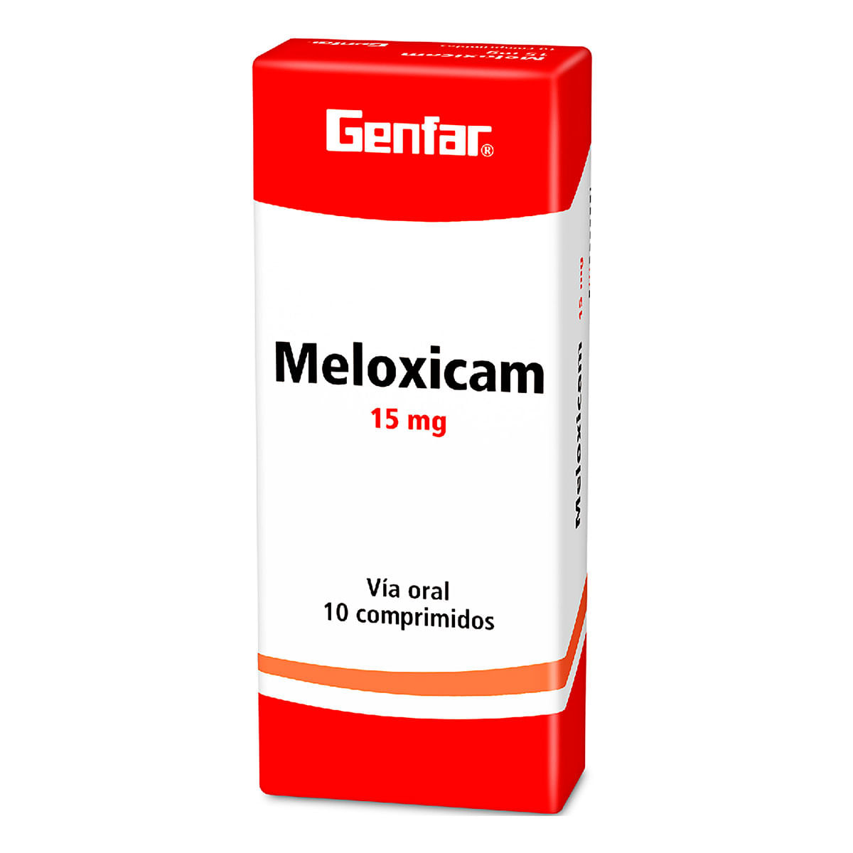 Meloxicam 15 Mg Genfar Caja X 10 Comprimidos.