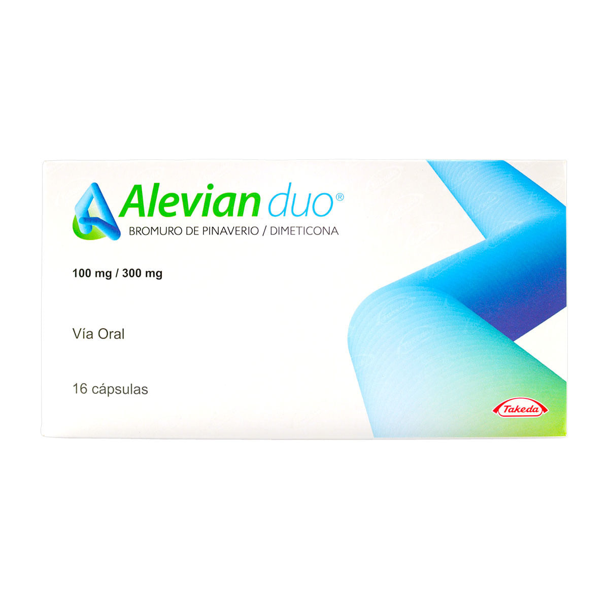 Alevian Dúo 100 Mg/300 Mg Takeda Caja X 16 Cápsulas.