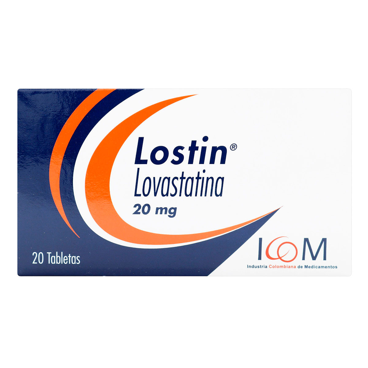 Lostin 20 Mg Icom Caja X 20 Tabletas.