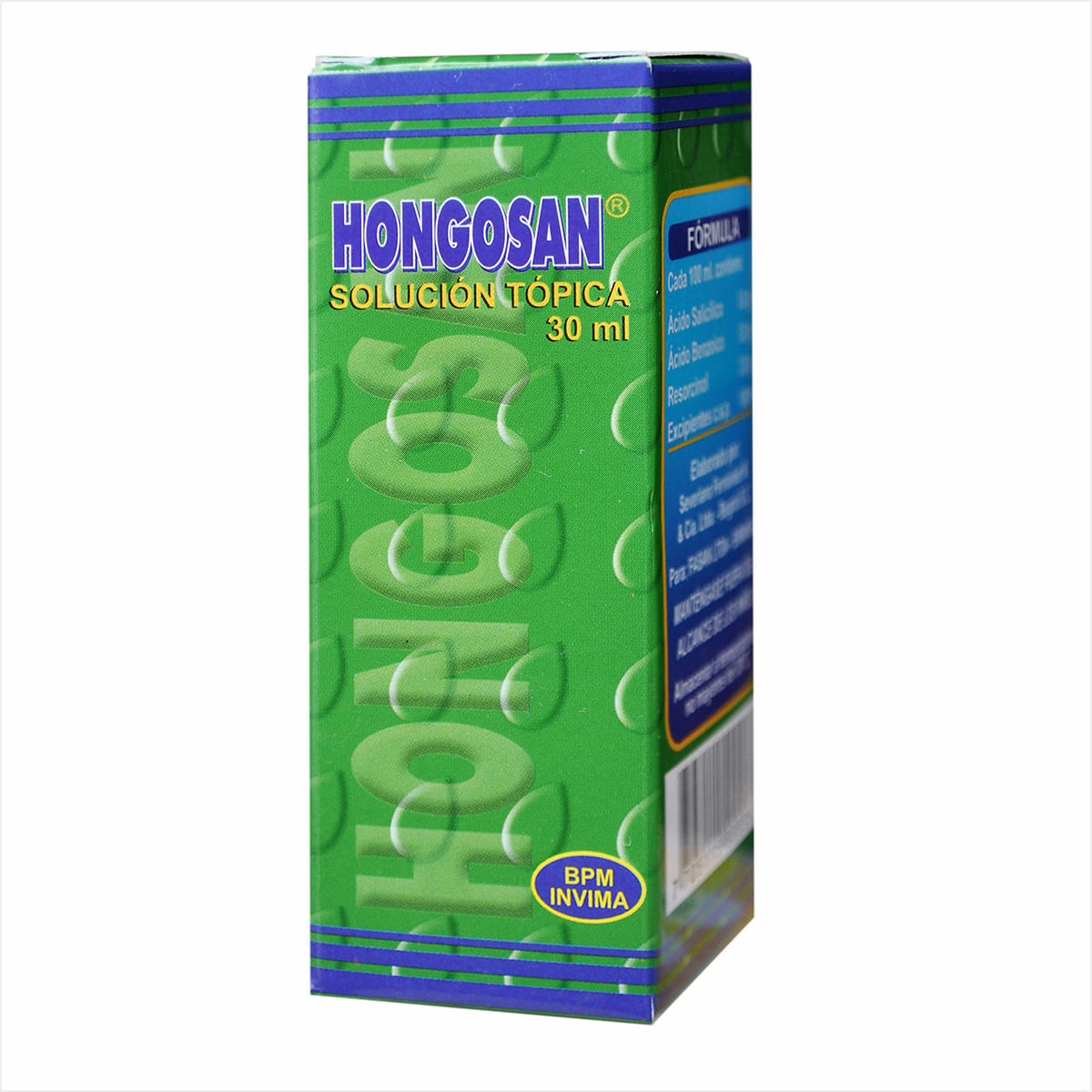 Solución Tópica Hongosan Frasco X 30 Ml.