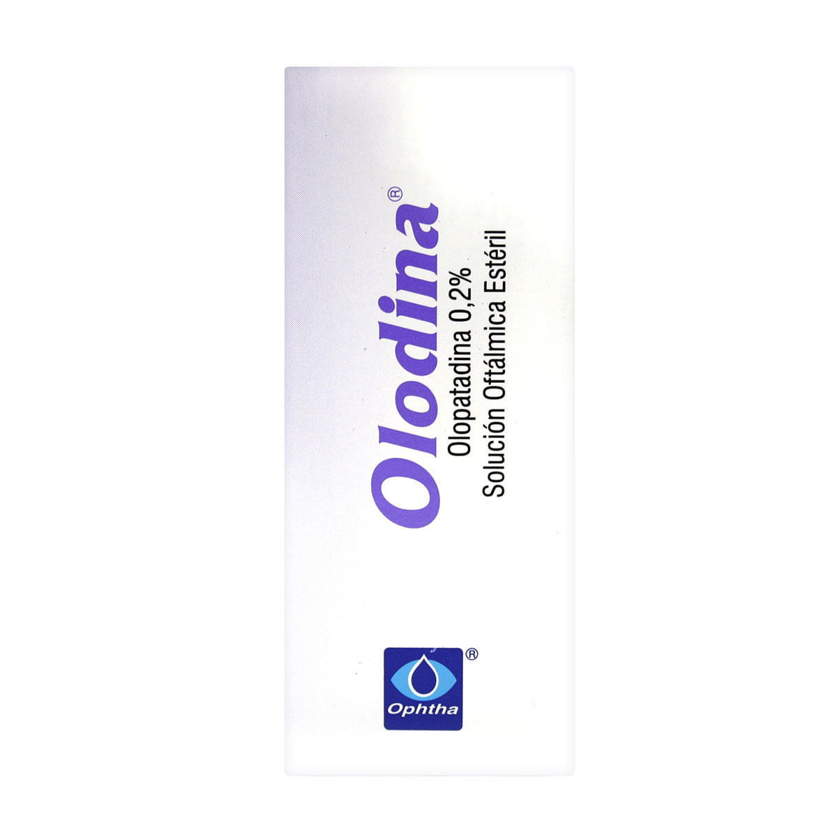 Solución Oftálmica Olodina 0.2% Ophtha Frasco X 5 Ml.