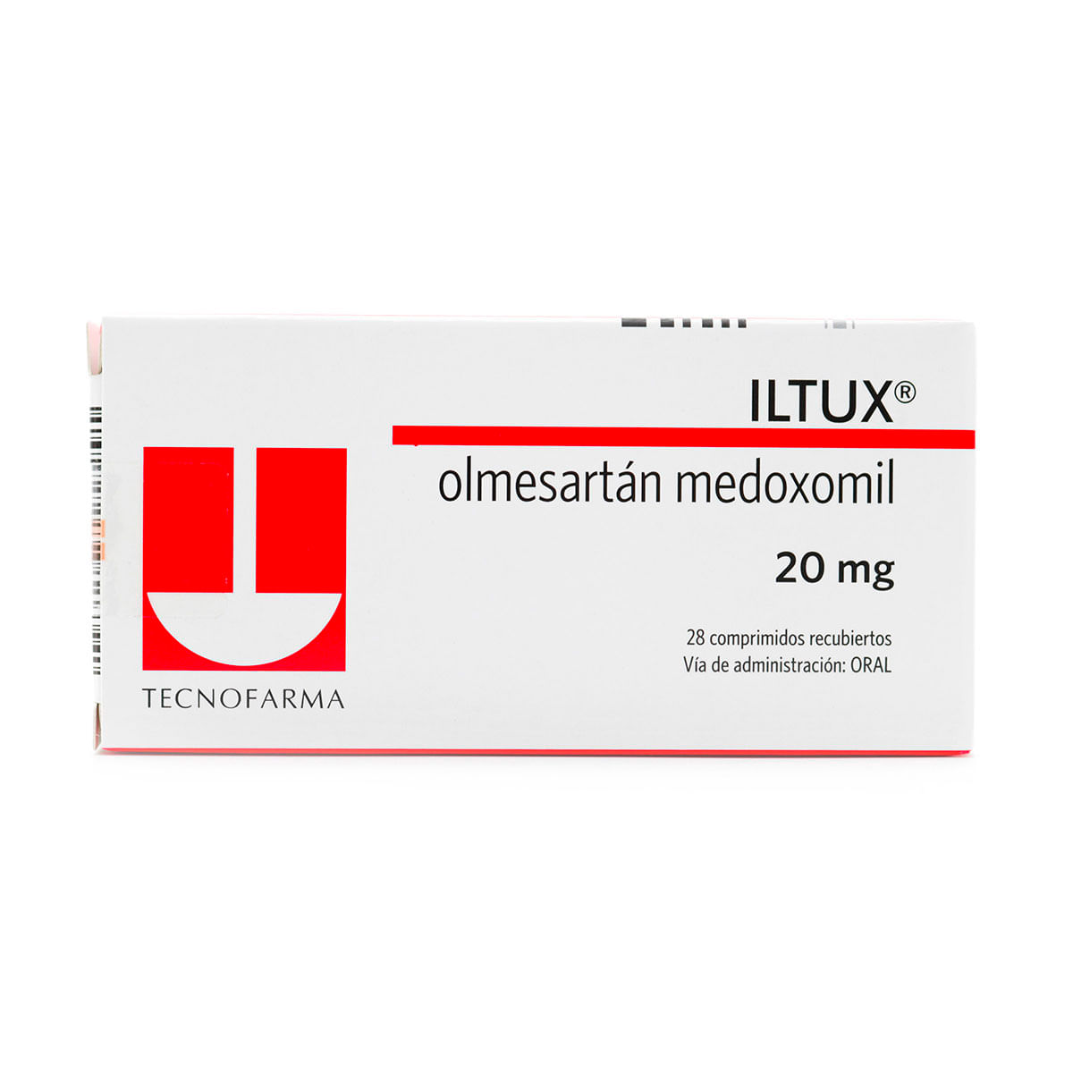 Iltux 20 Mg Tecnofarma Caja X 28 Comprimidos Recubiertos.
