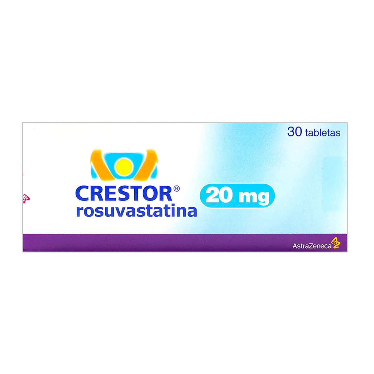 Crestor 20 Mg Astra Zeneca Caja X 30 Comprimidos Recubiertos.