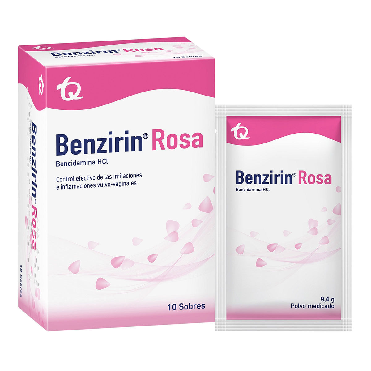 Benzirin Rosa Tecnoquímicas Caja X 10 Sobres.