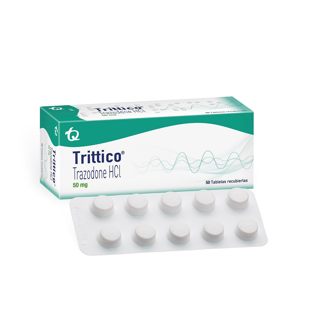 Trittico 50 Mg Tecnoquímicas Caja X 50 Tabletas.