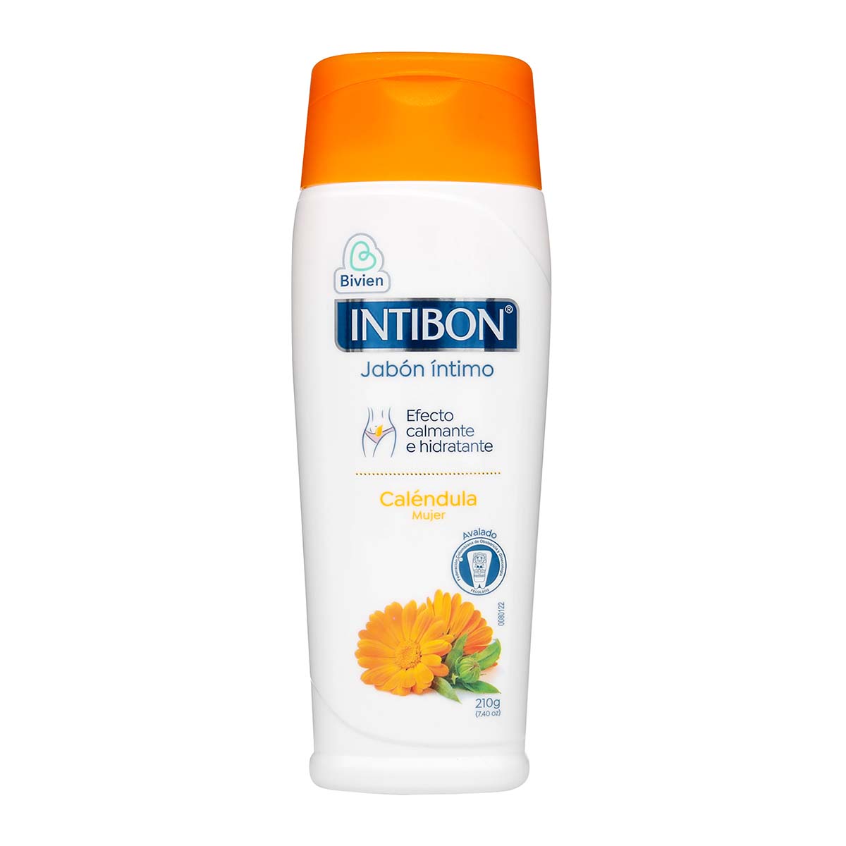 Jabón Líquido Íntimo Intibon Mujer Caléndula Frasco x 210 g