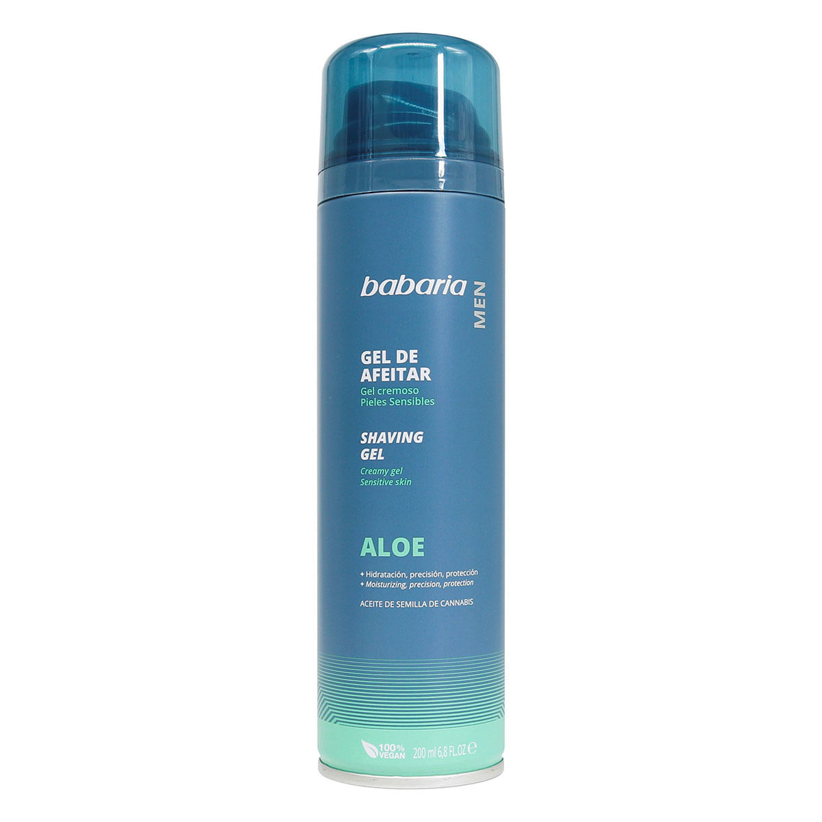 Gel de Afeitar Babaria Men Áloe Vera Frasco x 200 mL