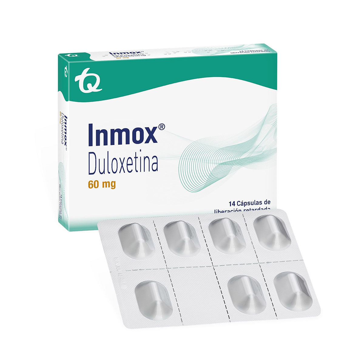 Inmox 60 Mg Tecnoquímicas Caja X 14 Cápsulas.