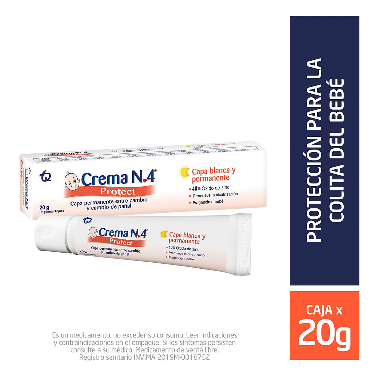 Ungüento Tópico Crema N-4 Protect Tubo x 20 g