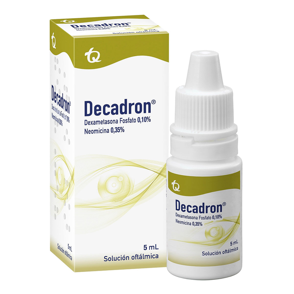 Solución Oftálmica Decadron 0.10%/0.35% Tecnoquímicas Frasco X 5 Ml.