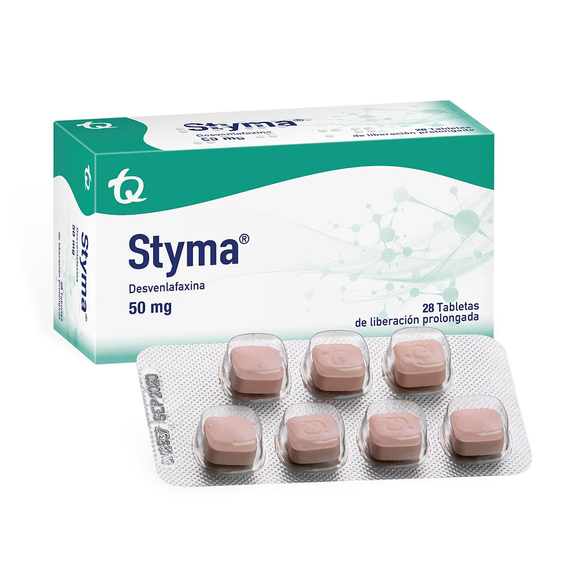Styma 50 Mg Tecnoquímicas Caja X 28 Tabletas.