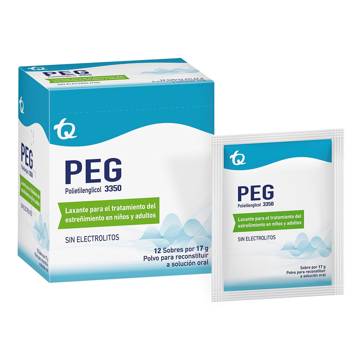 Laxante Peg 3350 Tecnoquímicas Sobre X 17 G Caja X 12 Uds.