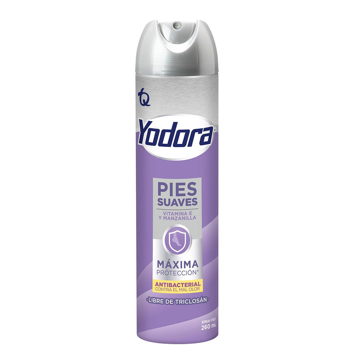 Antitranspirante Para Pies Yodora Women Pies Suaves Spray X 260 Ml.