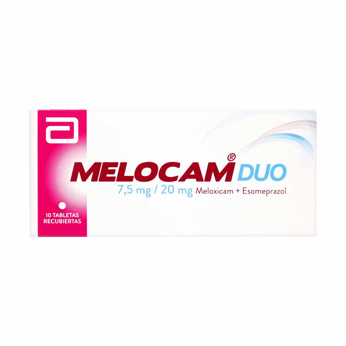 Melocam Dúo 7.5 Mg/20 Mg Abbott Caja X 10 Tabletas Recubiertas.