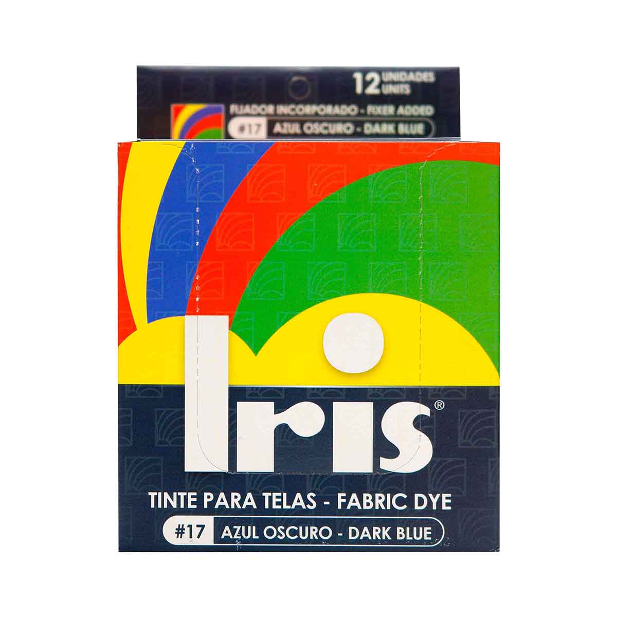 Tinte para Telas Iris N-17 Azul Oscuro Caja x 9 g x 12 Uds
