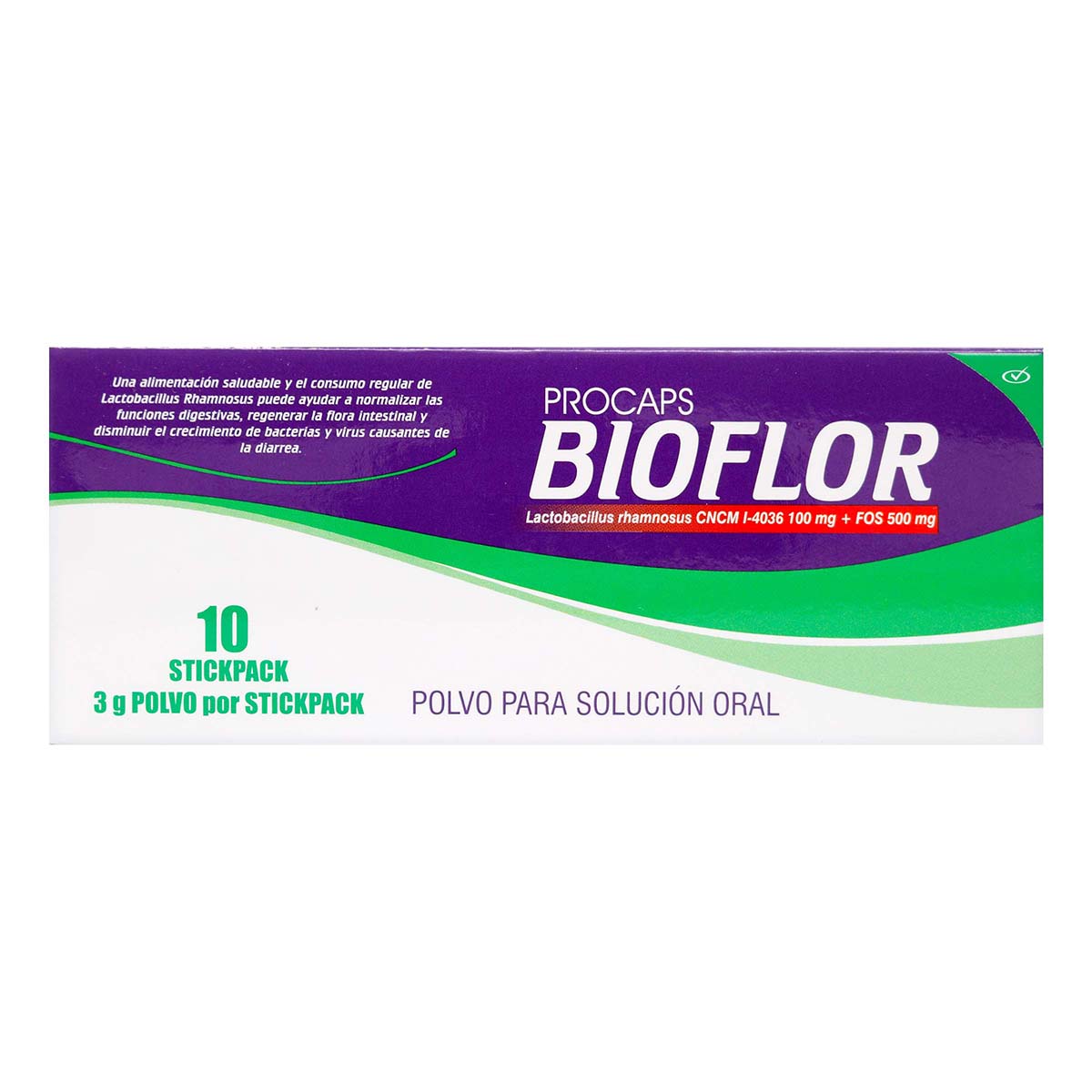Solución Oral Bioflor Procaps Polvo Stickpack X 3 G Caja X 10 Uds.