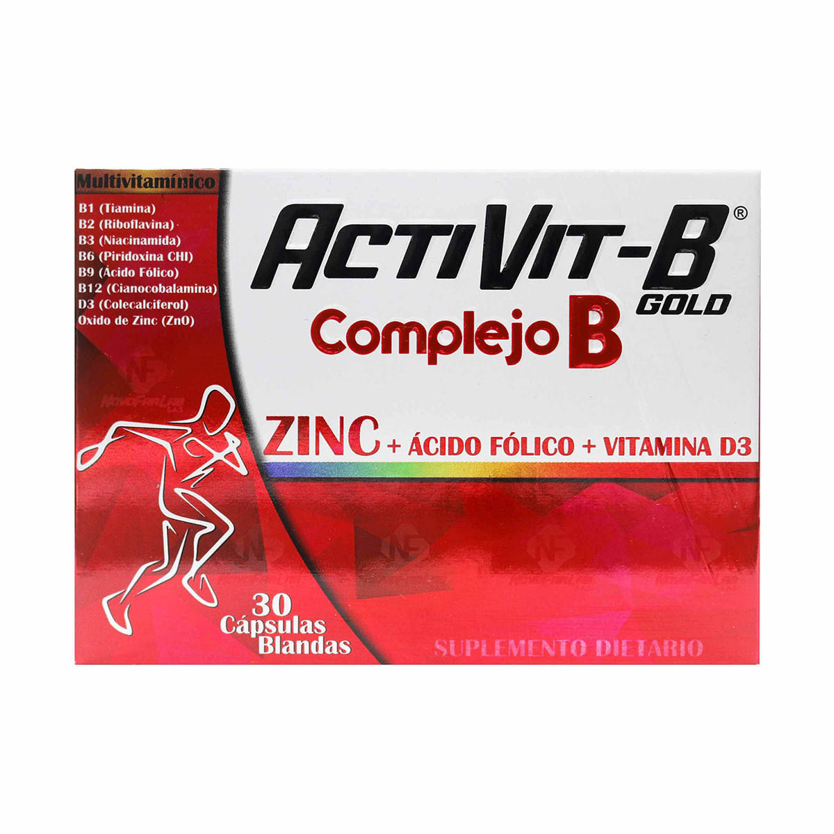 Activit-B Gold Complejo B Caja X 30 Cápsulas Blandas.